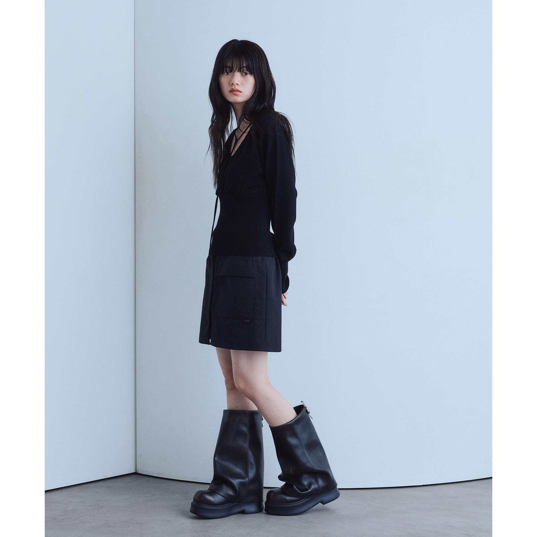 CODE A「stripe mini skirt」|スカート|
