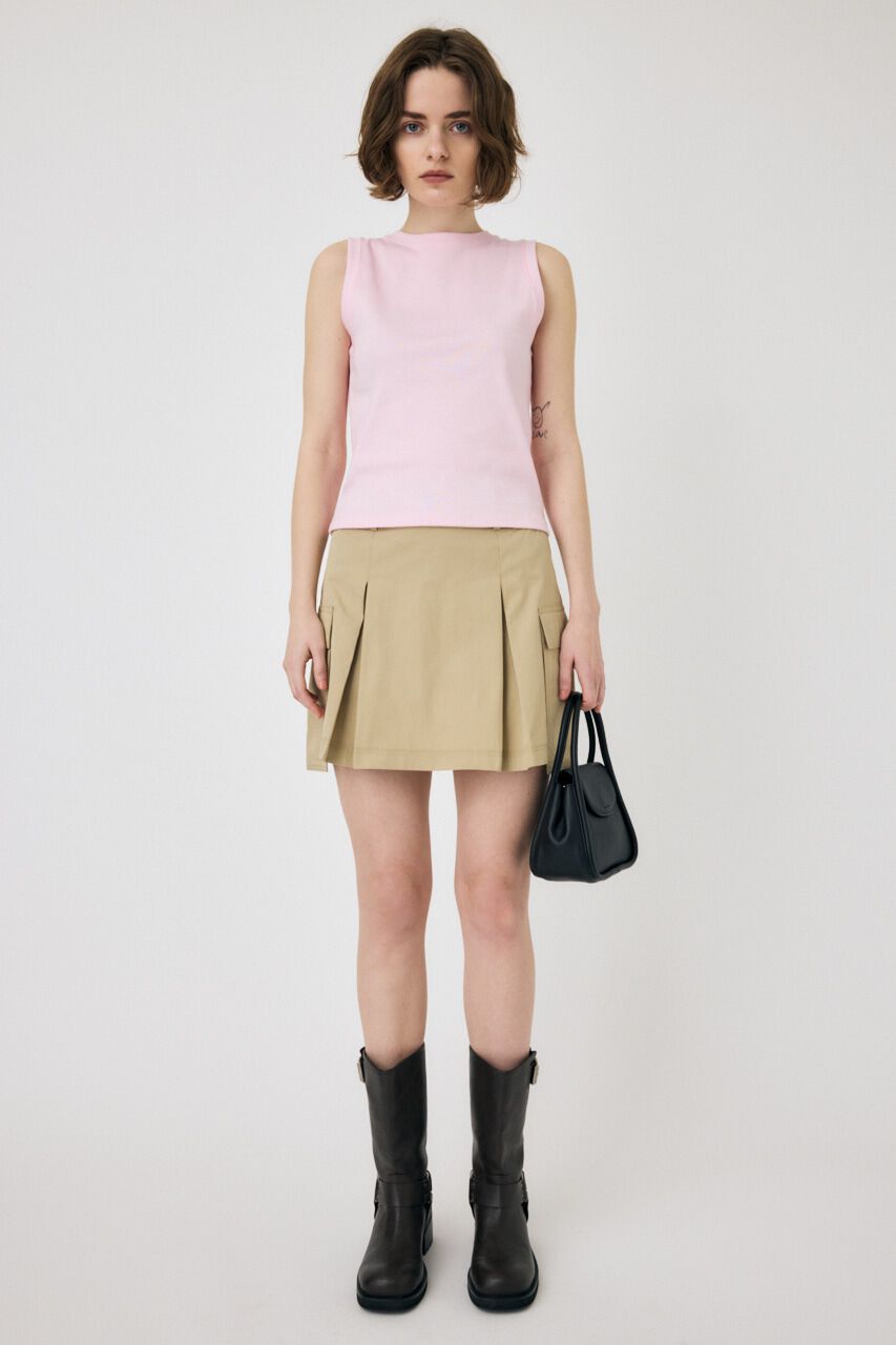 MOUSSY「MILITARY PLEATS スカート」|スカート|
