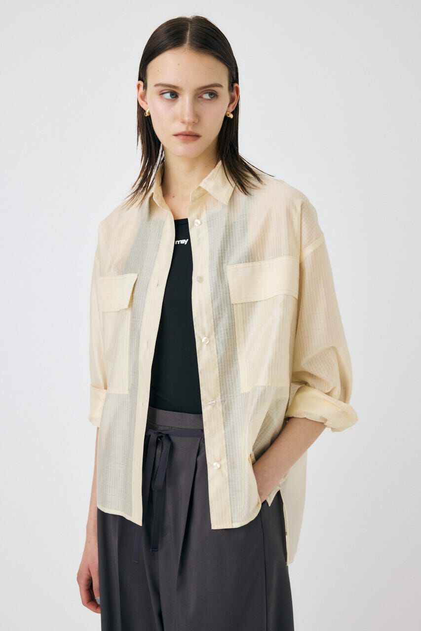 MOUSSY「RIP MILITARY シャツ」|シャツ・ブラウス|IVOY3