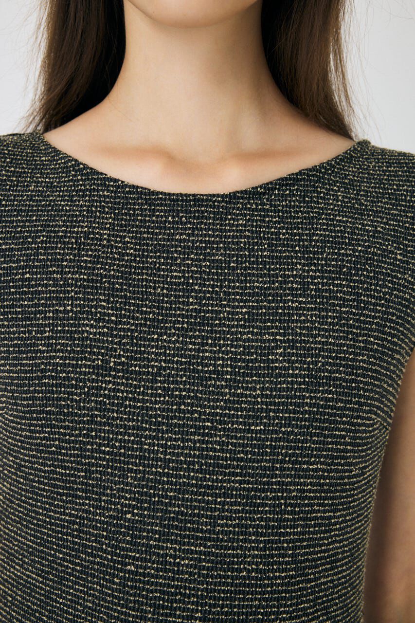 MOUSSY「BOUCLE TWEED ドレス」|ワンピース|