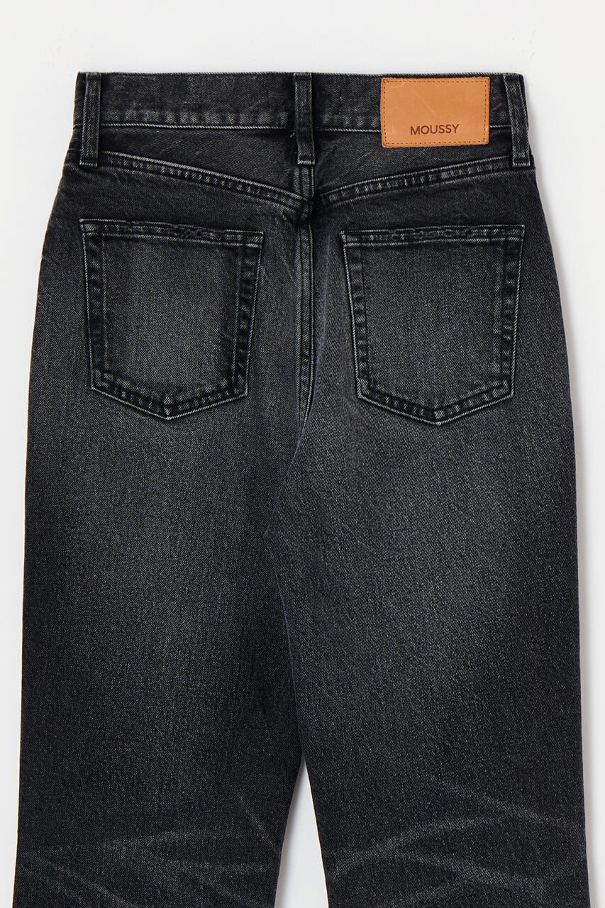 MOUSSY「MVS BLACK FLARE」|デニム|