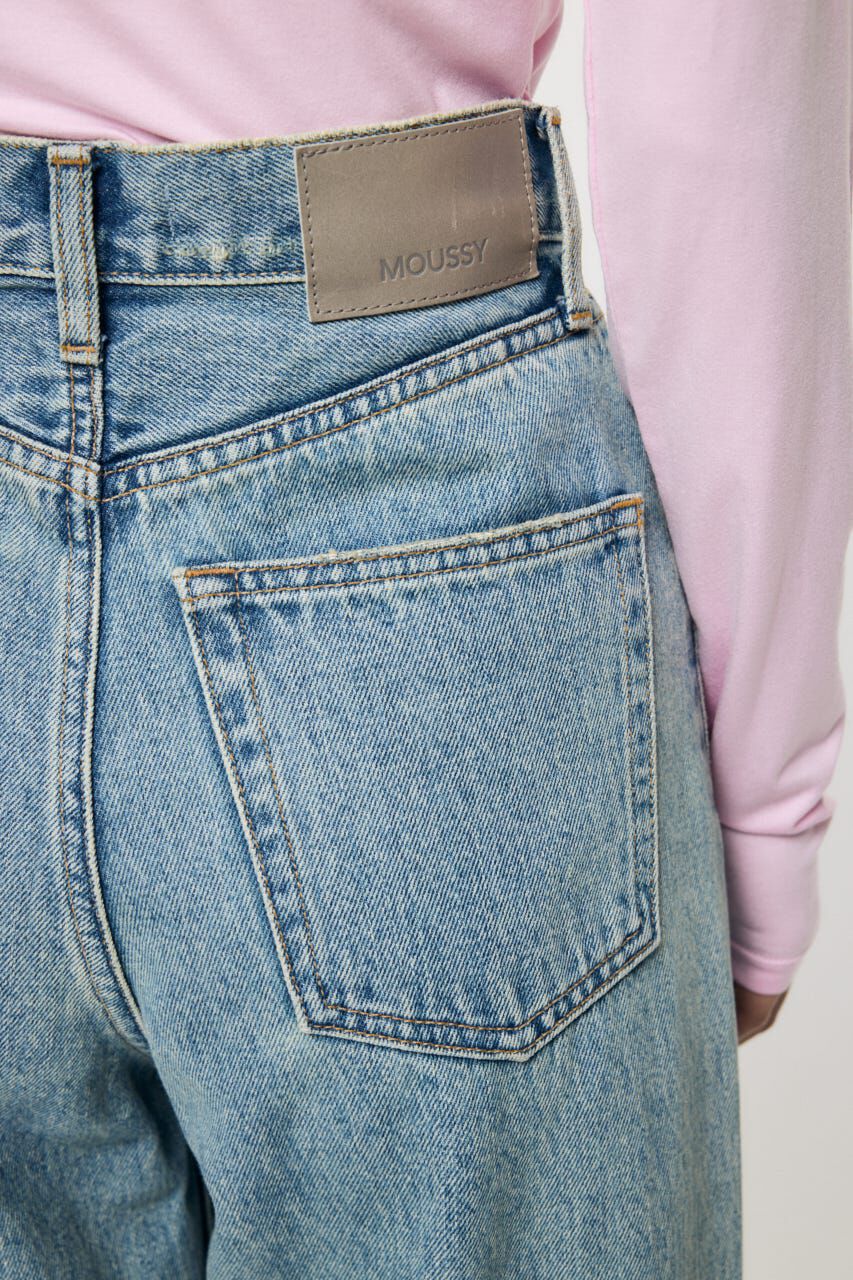 MOUSSY「HIGH WAIST STRAIGHT」|デニム|