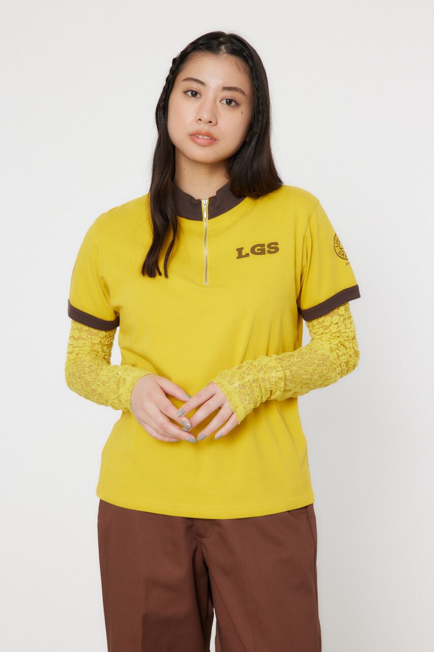 RODEO CROWNS「HALF ZIP TOPS」|Tシャツ・カットソー|YEL