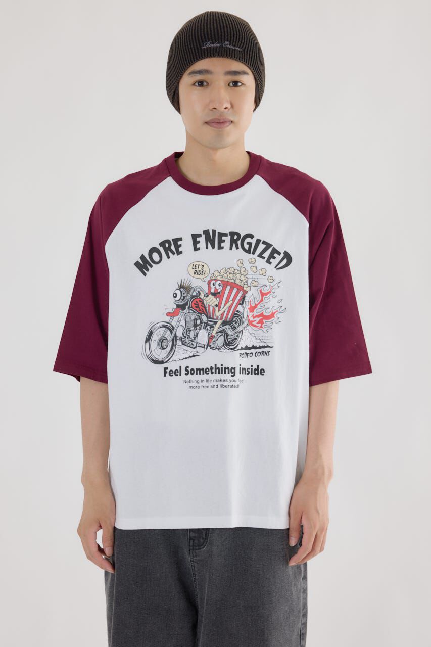 RODEO CROWNS「ロッドカスタム5分袖Tシャツ」|Tシャツ・カットソー|