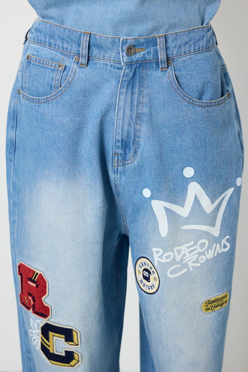 RODEO CROWNS「バラエティーデニムパンツ」|デニム|