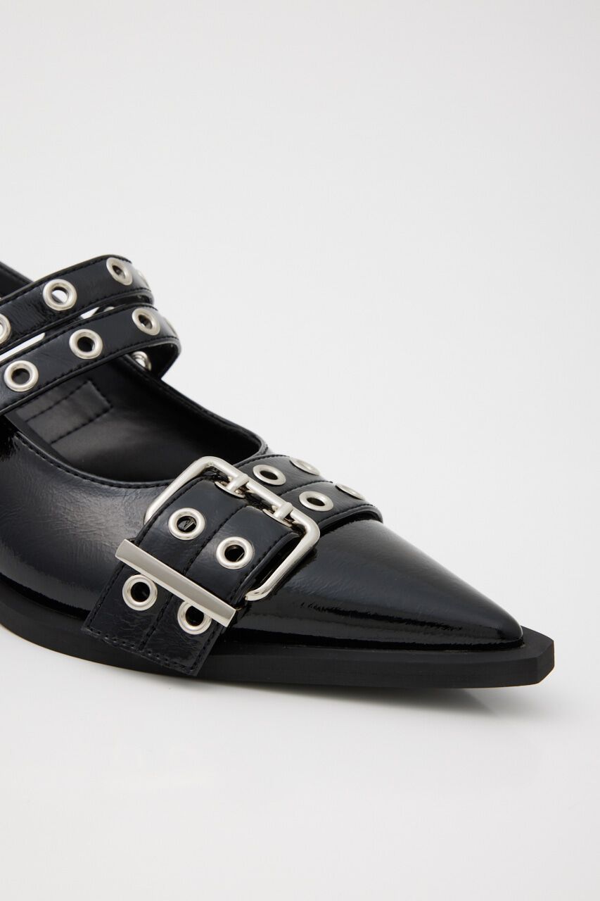 SLY「POINTED TOE BELTED サンダル」|サンダル|