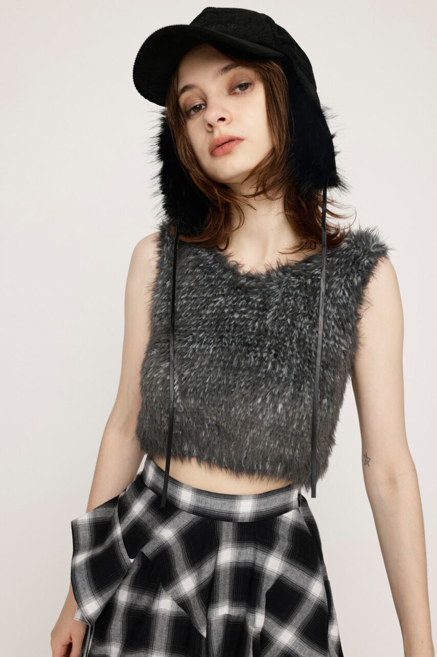 SLY「MIX SHAGGY TANK」|タンクトップ|