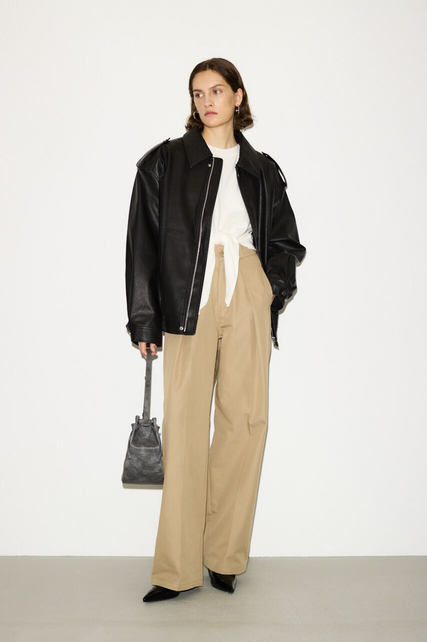 SLY「PAD IN F／LEATHER ジャケット」|その他|