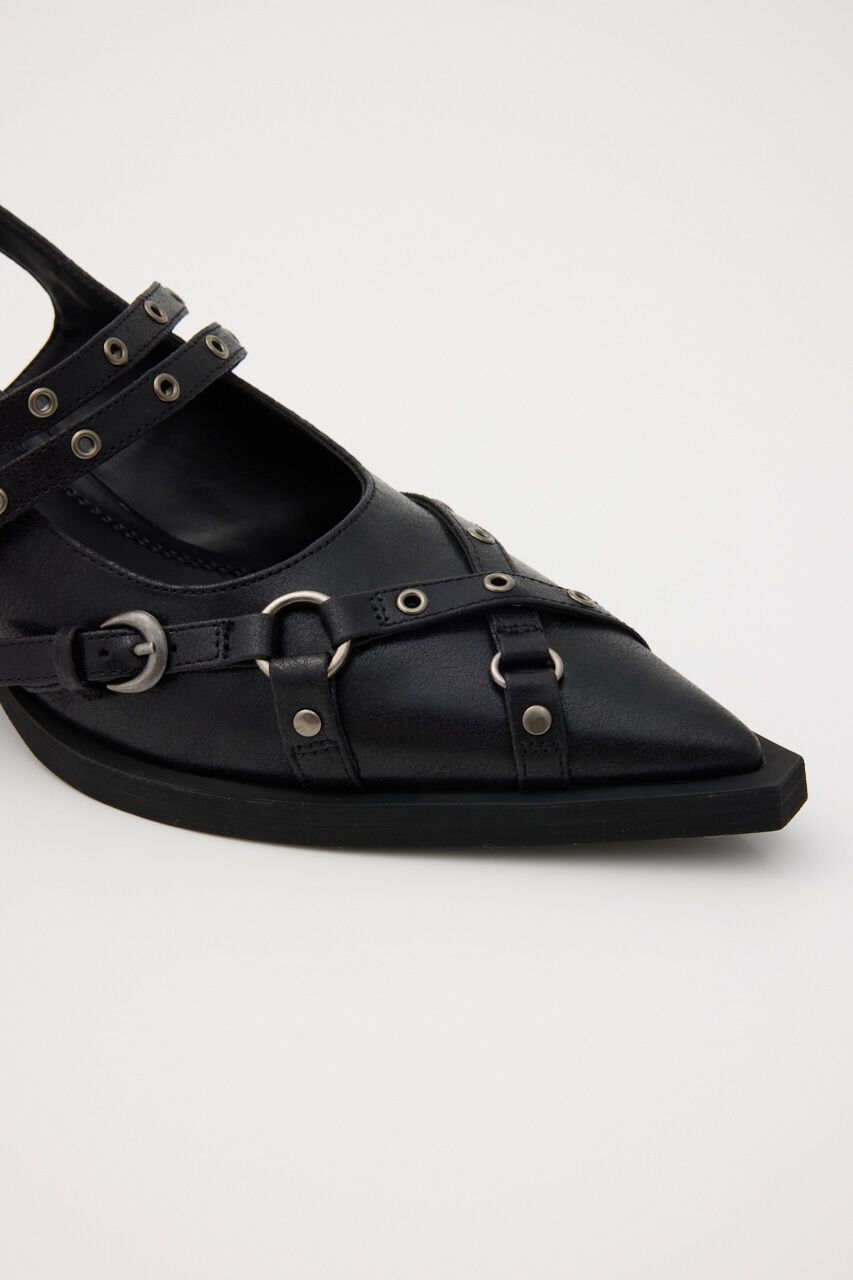 SLY「POINTED TOE BELT サンダル」|サンダル|