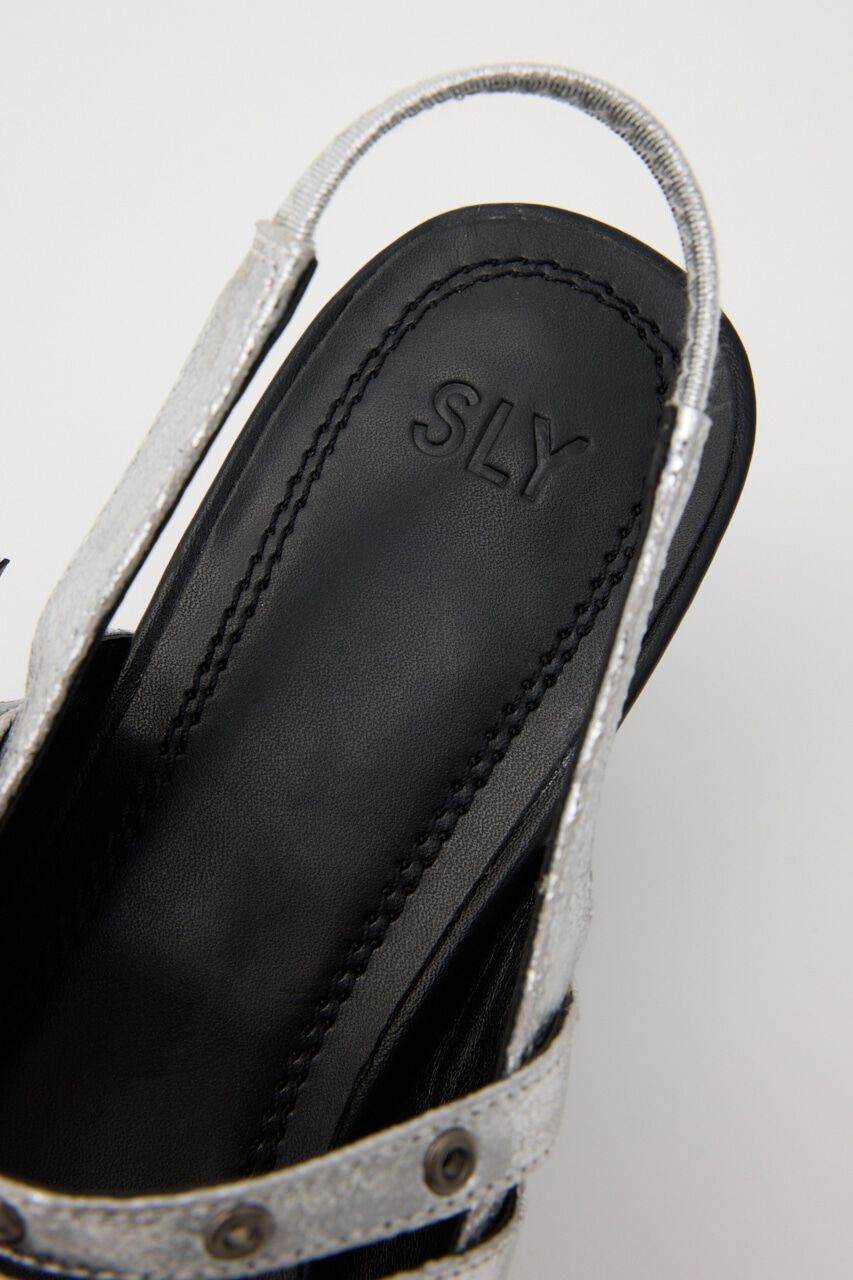 SLY「POINTED TOE BELT サンダル」|サンダル|