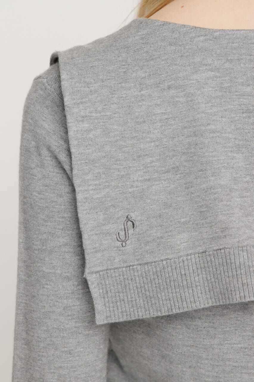SLY「SAILOR TIE KNIT トップス」|ニット・セーター|