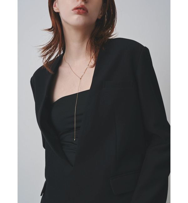ELENDEEK「【Kaori Iseki&times;ELENDEEK】DEEP V-NECK JK PO」|テーラードジャケット|