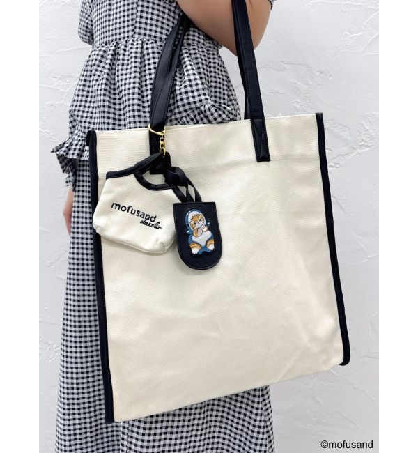 dazzlin「【mofusandコラボ】バッグチャームトートバッグ」|トートバッグ|