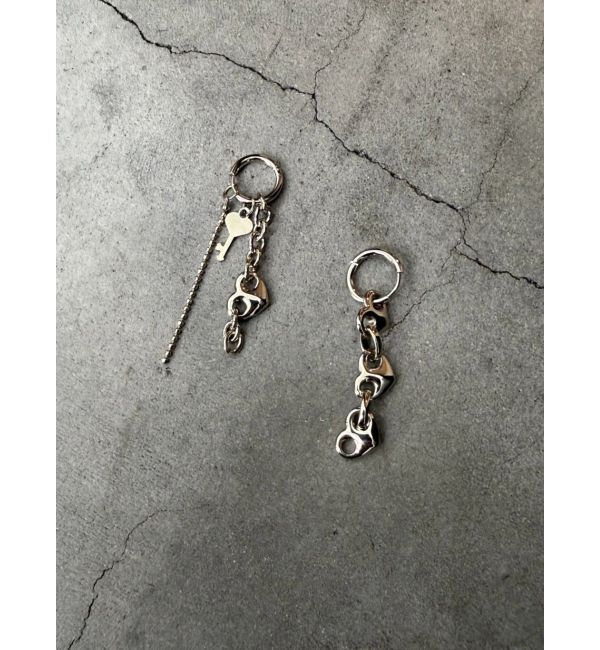 EMODA「モチーフチャームピアス」|ピアス|シルバー