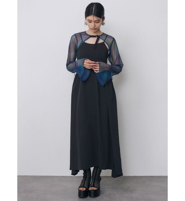 MURUA「【WEB限定】シアーボレロキャミワンピース」|ワンピース|