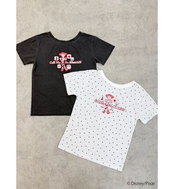 EVRIS「【TOY STORY5】ワンショルダーBIG Tシャツ」|Tシャツ・カットソー|