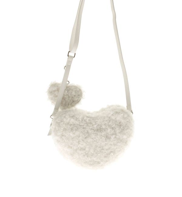 merry jenny「fluffy heart bag」|ショルダー・メッセンジャー|