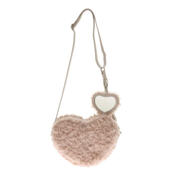 merry jenny「fluffy heart bag」|ショルダー・メッセンジャー|