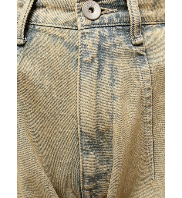 GYDA「ハイウエスト Urban Utility Wash Cargoデニムパンツ」|デニム|