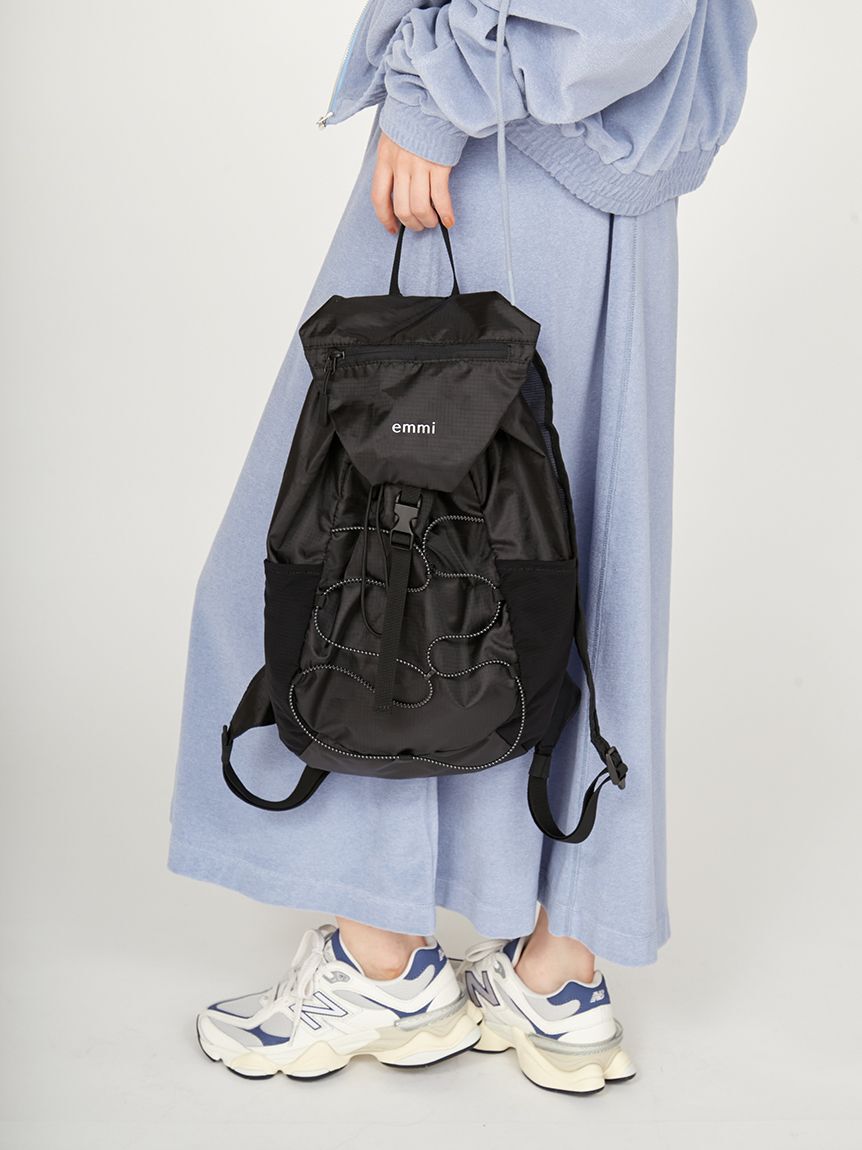 emmi atelier「【限定カラー】パッカブルバックパック」|リュック|