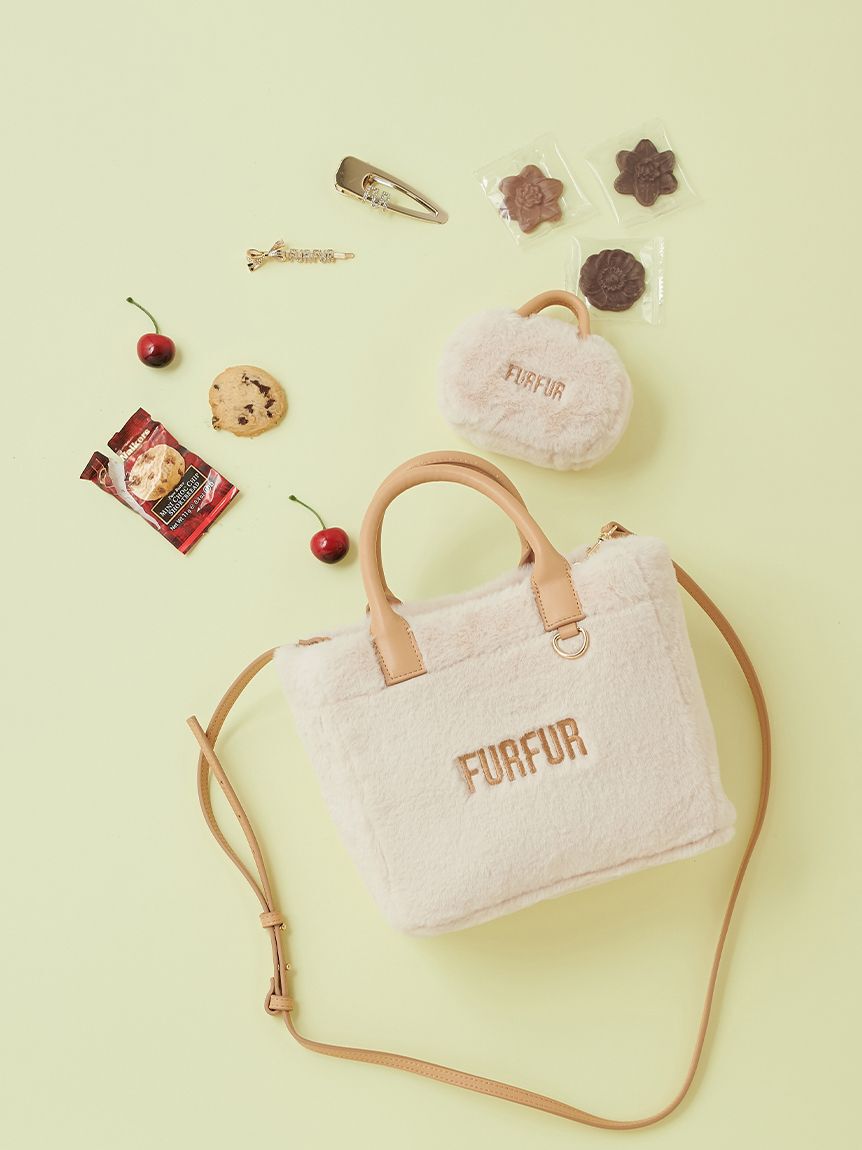 FURFUR「【限定カラー】エコファートートミニチャーム」|キーケース|