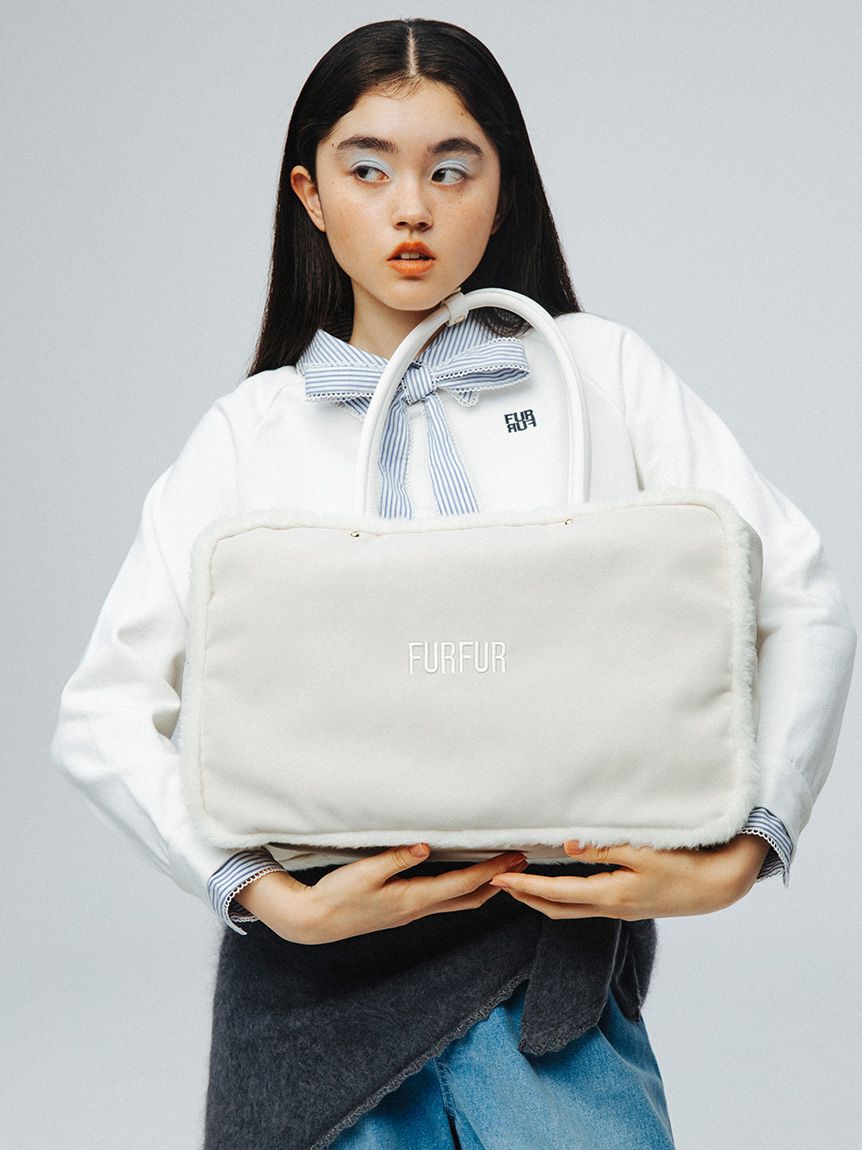 FURFUR「【WEB・一部店舗限定カラー】シャツドッキングボウタイスウェット」|スウェット・ジャージ|