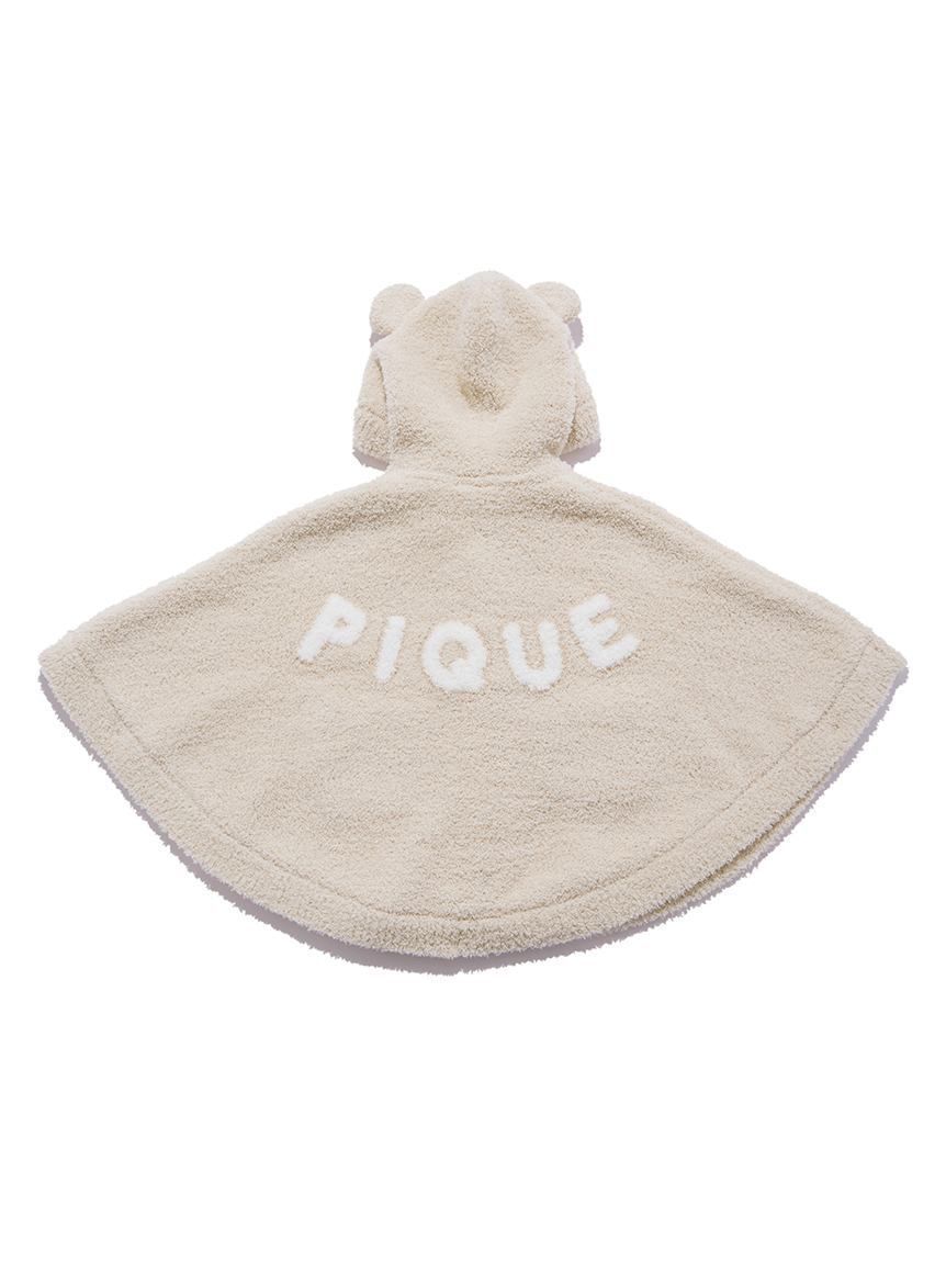 GELATO PIQUE KIDS & BABY「【ラッピング済み】【BABY】パウダーベアポンチョ＆ソックスSET」|その他ベビー用品|