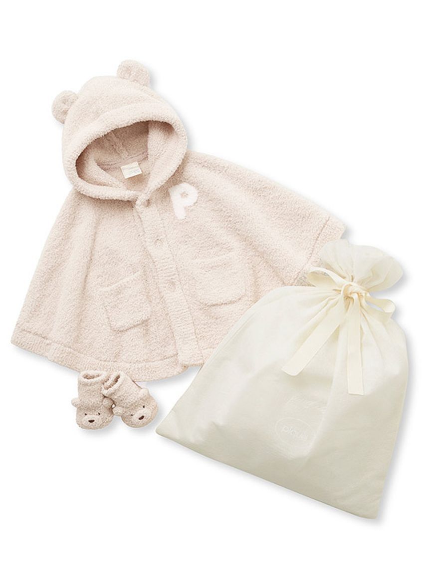 GELATO PIQUE KIDS & BABY「【ラッピング済み】【BABY】パウダーベアポンチョ＆ソックスSET」|その他ベビー用品|