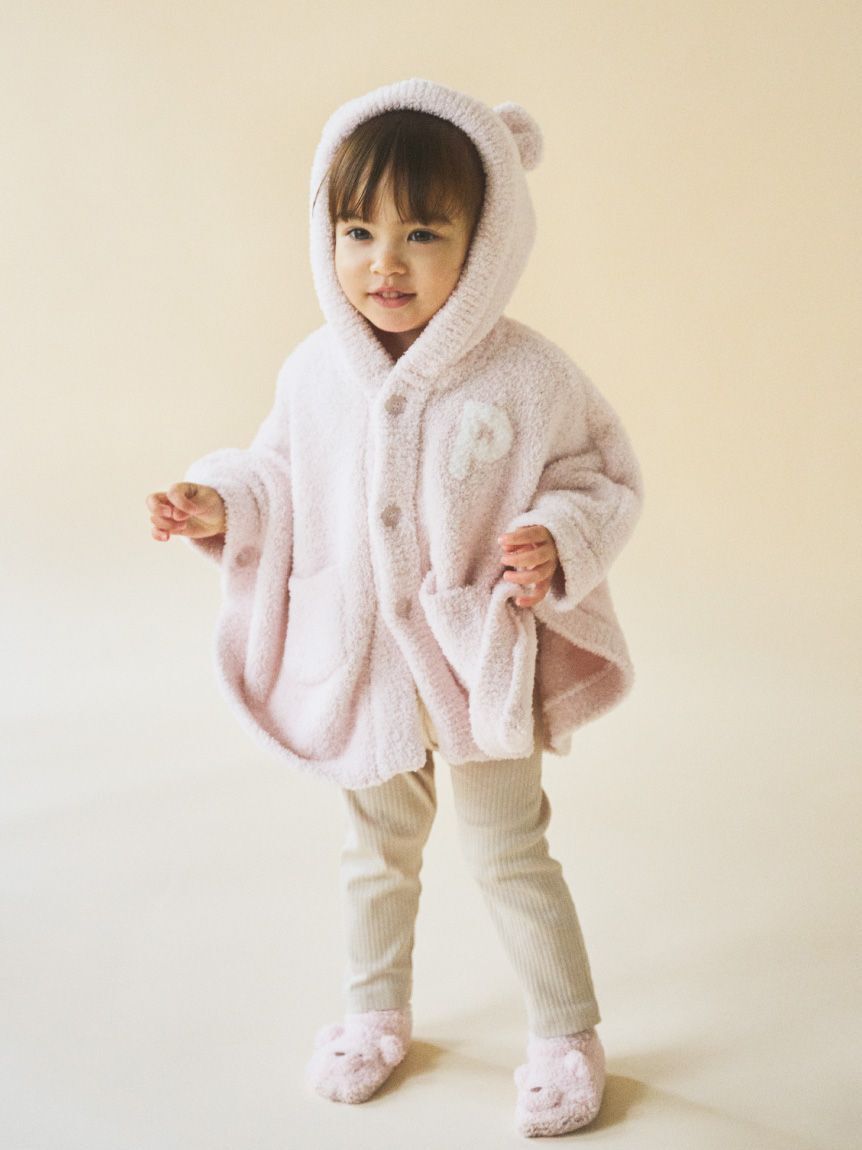 GELATO PIQUE KIDS & BABY「【ラッピング済み】【BABY】パウダーベアポンチョ＆ソックスSET」|その他ベビー用品|