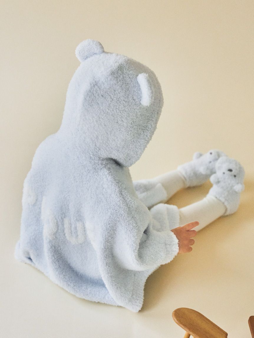 GELATO PIQUE KIDS & BABY「【ラッピング済み】【BABY】パウダーベアポンチョ＆ソックスSET」|その他ベビー用品|