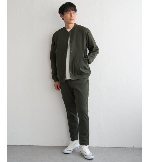 ikka「テックストレッチボタンカーディガン」|カーディガン|
