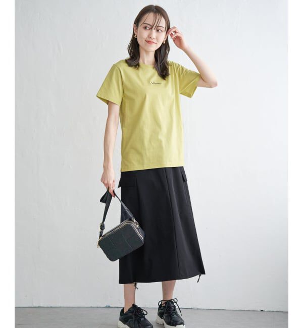 ikka「【雑誌InRed5月号掲載】ロゴフォトプリントTシャツ」|Tシャツ・カットソー|