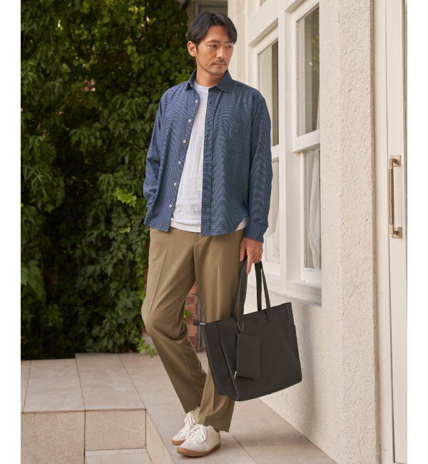 ikka「シュリンクジップトートバッグ」|その他|