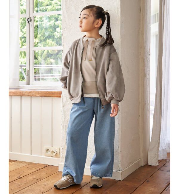 ikka kids「【親子コーデ】フェイクスエードブルゾン（120~160cm）」|その他|