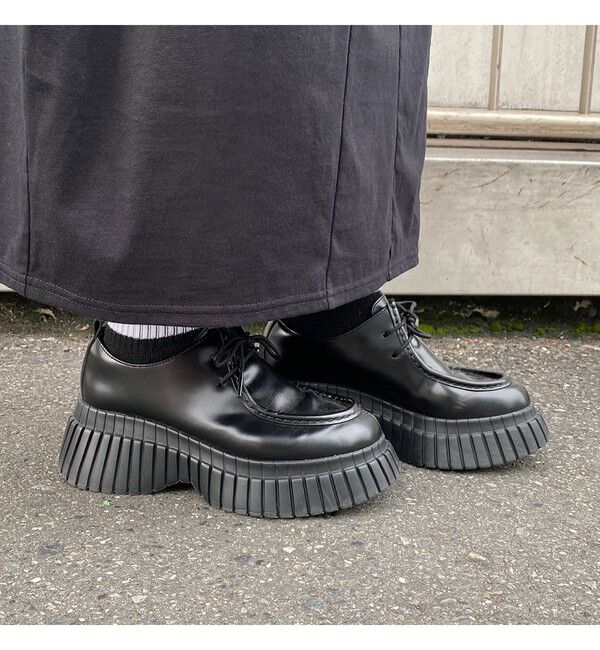 CAMPER「[カンペール] BCN / フラットシューズ」|モカシン|