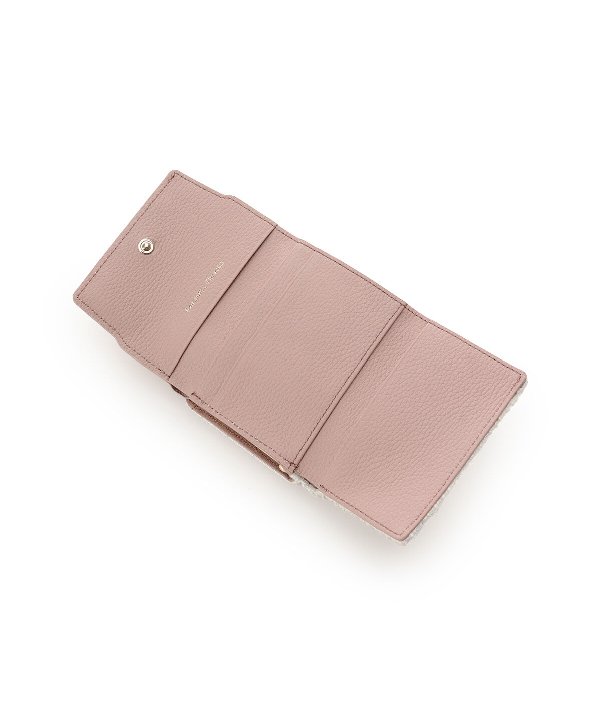 Samantha Thavasa「ループツイードデザイン エムシュシュⅢ 口金折財布」|財布|