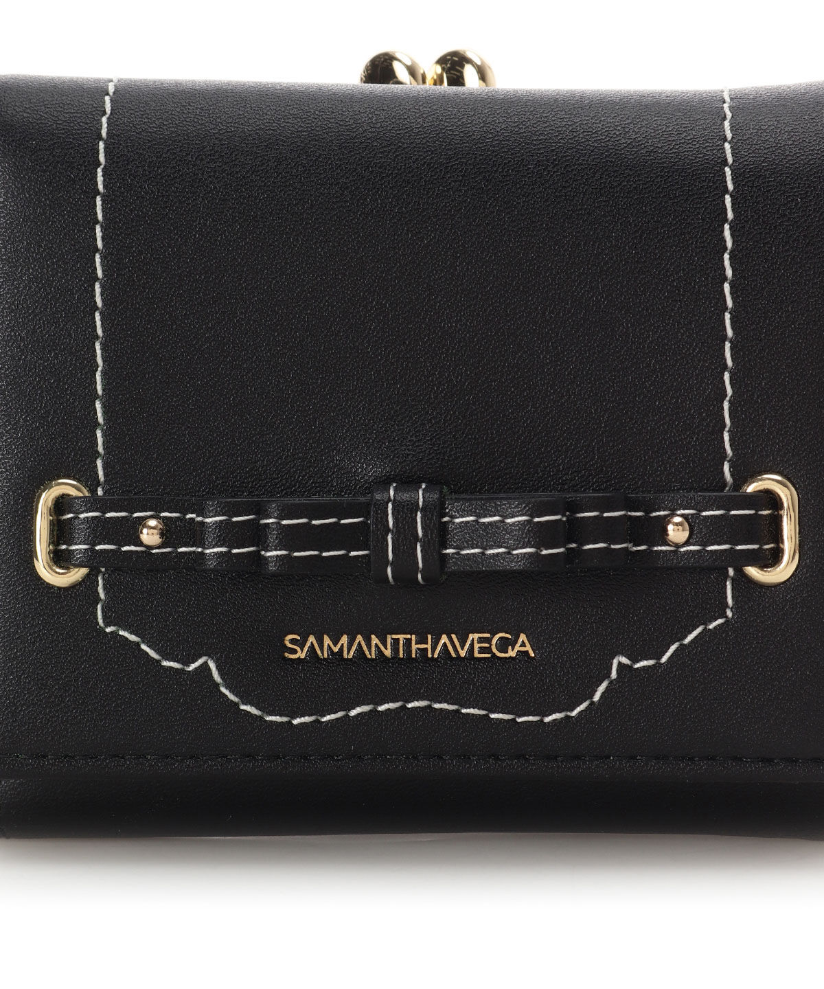 Samantha Vega「バレッタリボン折財布」|財布|