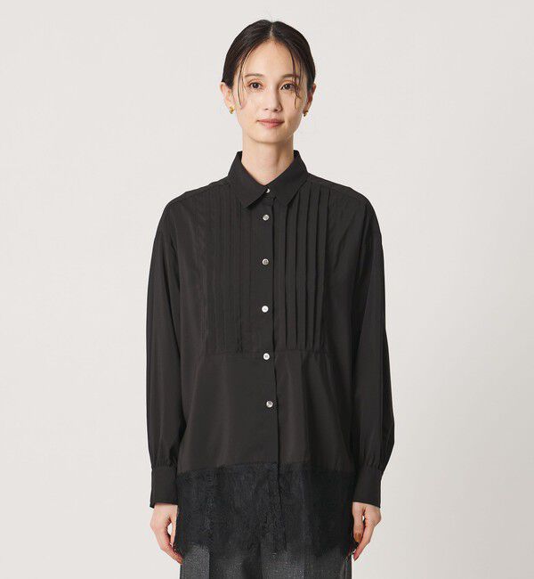 UNITED ARROWS「【別注】＜dahl&rsquo;ia＞レース シャツ」|シャツ・ブラウス|