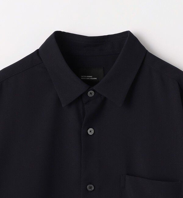 UNITED ARROWS green label relaxing「【WEB限定】JUST fit ソフトドレープ 長袖 シャツ」|シャツ・ブラウス|