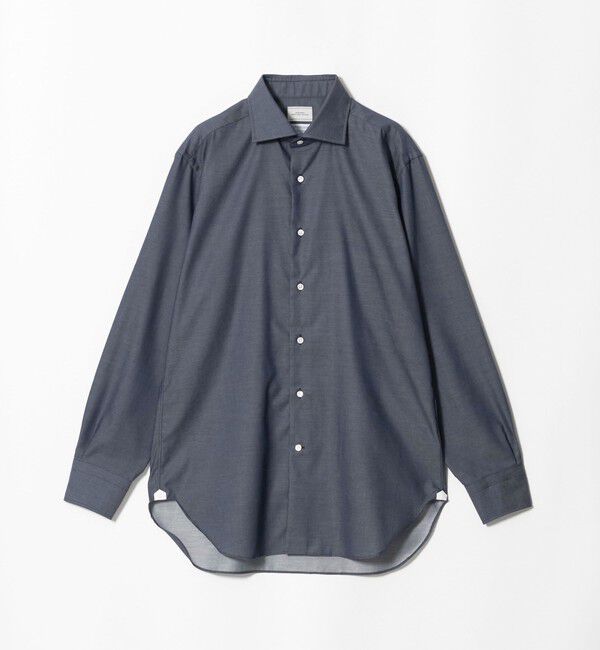 UNITED ARROWS green label relaxing「HITOYOSHI シャンブレー セミワイド ドレスシャツ」|シャツ・ブラウス|