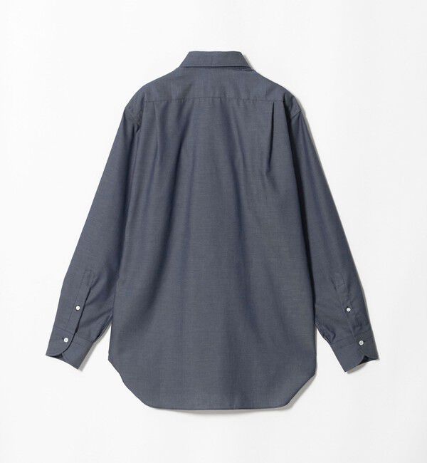 UNITED ARROWS green label relaxing「HITOYOSHI シャンブレー セミワイド ドレスシャツ」|シャツ・ブラウス|