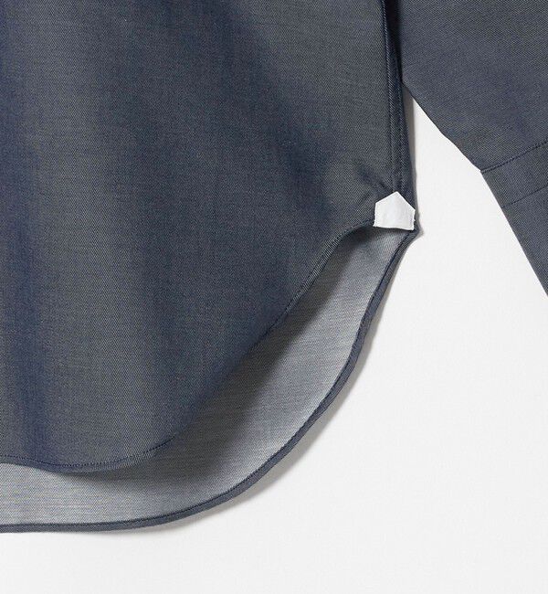UNITED ARROWS green label relaxing「HITOYOSHI シャンブレー セミワイド ドレスシャツ」|シャツ・ブラウス|