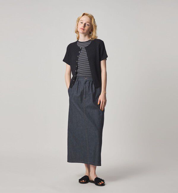 STEVEN ALAN「＜Steven Alan＞ライトオンスデニム ロング スカート」|スカート|