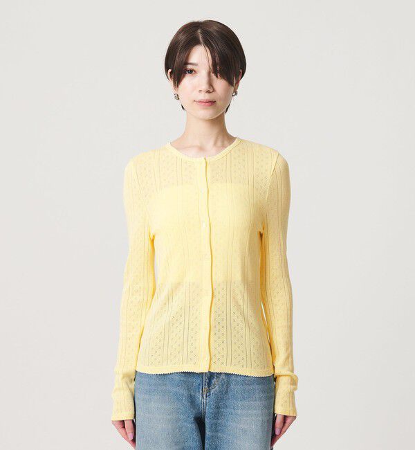 BEAUTY&YOUTH UNITED ARROWS「【別注】＜PALM＞クルーネック カーディガン」|カーディガン|