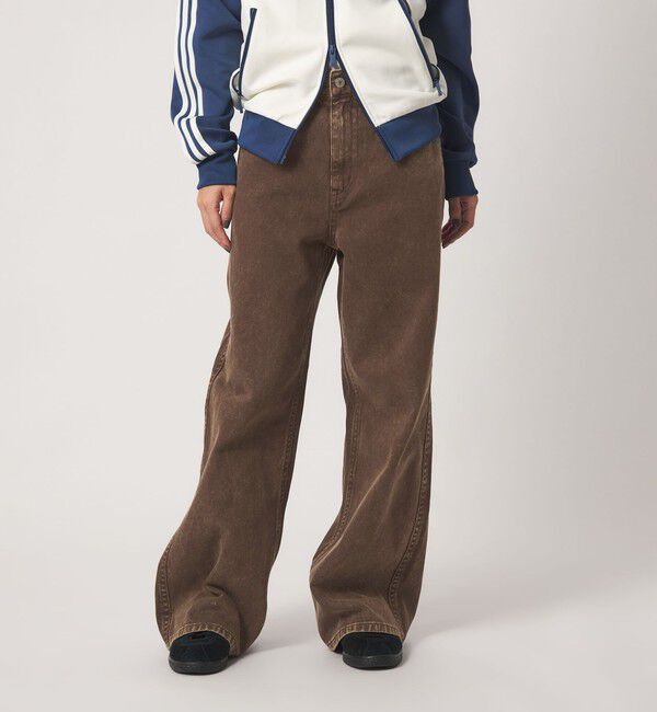 BEAUTY&YOUTH UNITED ARROWS「コットンツイル フェード フレアパンツ」|チノ|