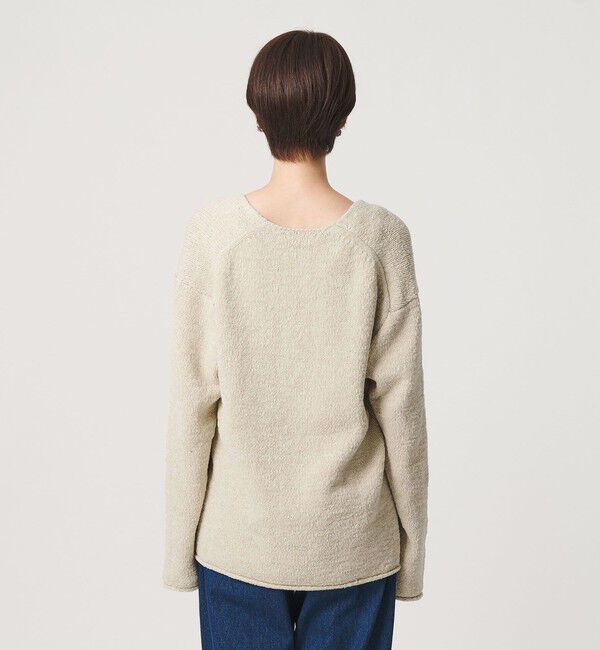 BEAUTY&YOUTH UNITED ARROWS「テープヤーン ディープVネック ニット」|ニット・セーター|