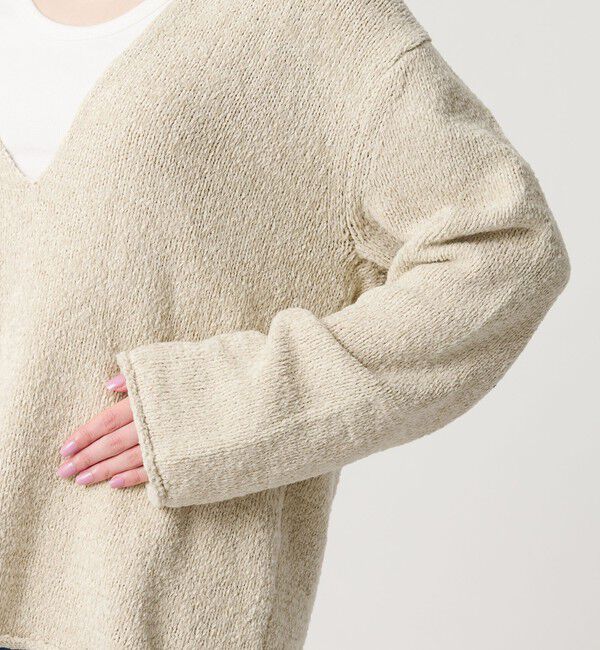 BEAUTY&YOUTH UNITED ARROWS「テープヤーン ディープVネック ニット」|ニット・セーター|