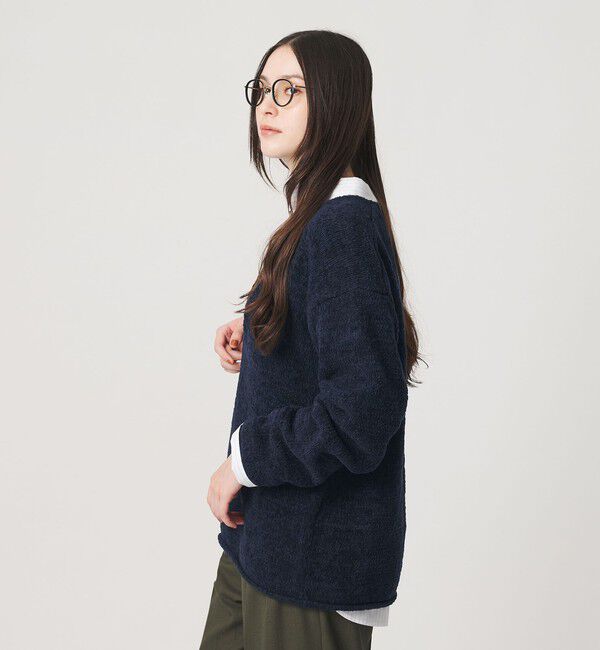 BEAUTY&YOUTH UNITED ARROWS「テープヤーン ディープVネック ニット」|ニット・セーター|