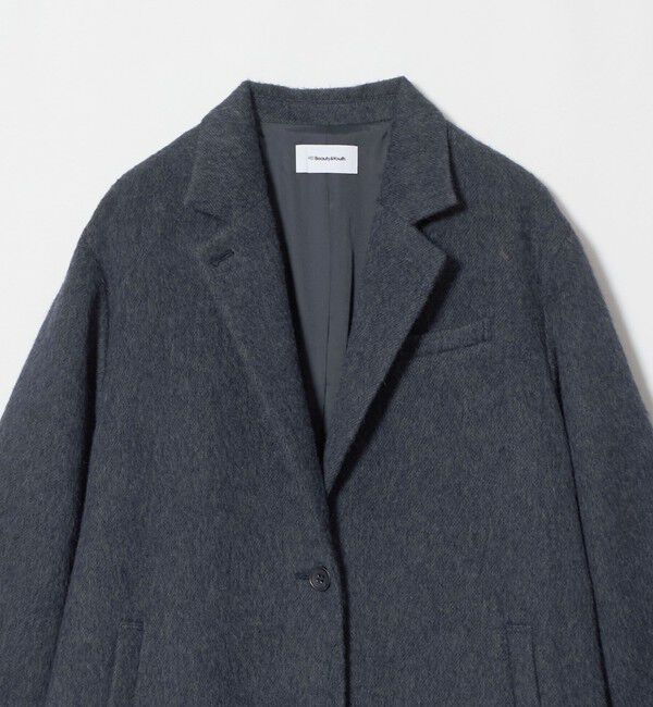BEAUTY&YOUTH UNITED ARROWS「ウールアルパカブレンド シャギー ロングコート」|その他|