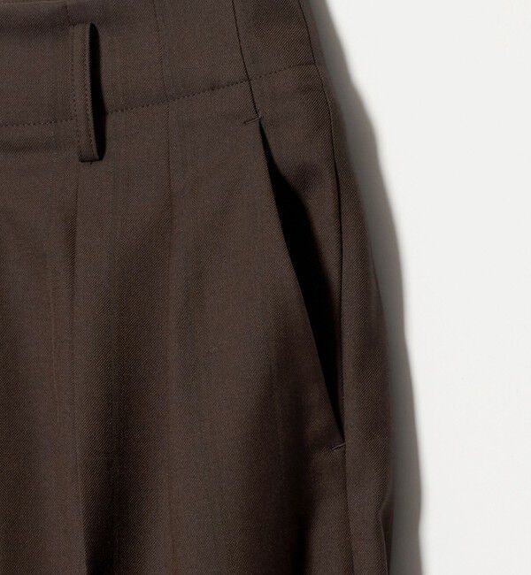 BEAUTY&YOUTH UNITED ARROWS「シャドーストライプ タック ワイドパンツ ウォッシャブル」|その他|